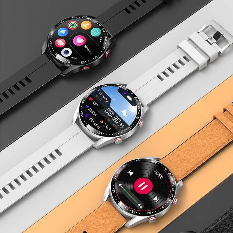 Sports Smart Watch Men Women HD Screen ECG+PPG Bluetooth Call GPS Tracker Heart Rate Monitor IP68 Waterproof Smartwatch 2026 New