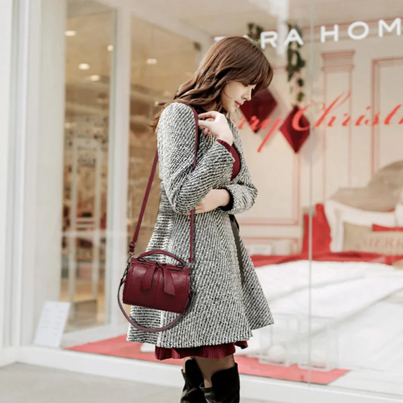 Fashion Elegant Handbag Women Shoulder Bag High Quality Crossbody Bags Designer PU Leather Ladies Hand Bags Tote