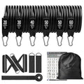 300Lb Fitness Booty Resistance Elastic Band Workout for Training Home Exercise Sport Gym Dumbbell Harness Set Expander Equipment