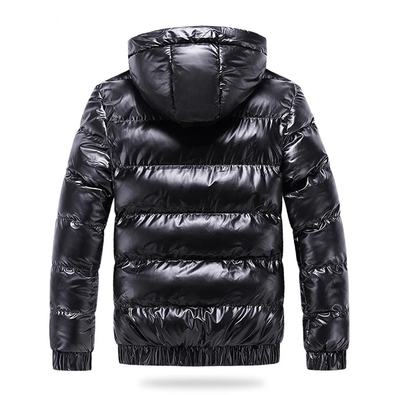Winter Men'S Jackets Fashion Men Cotton Warm Parkas down Hoodies Coats Casual Outdwear Thermal Jackets Mens Clothing
