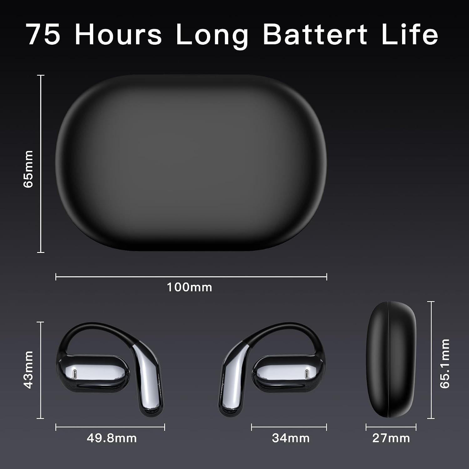Hsility Wireless Earbuds case
