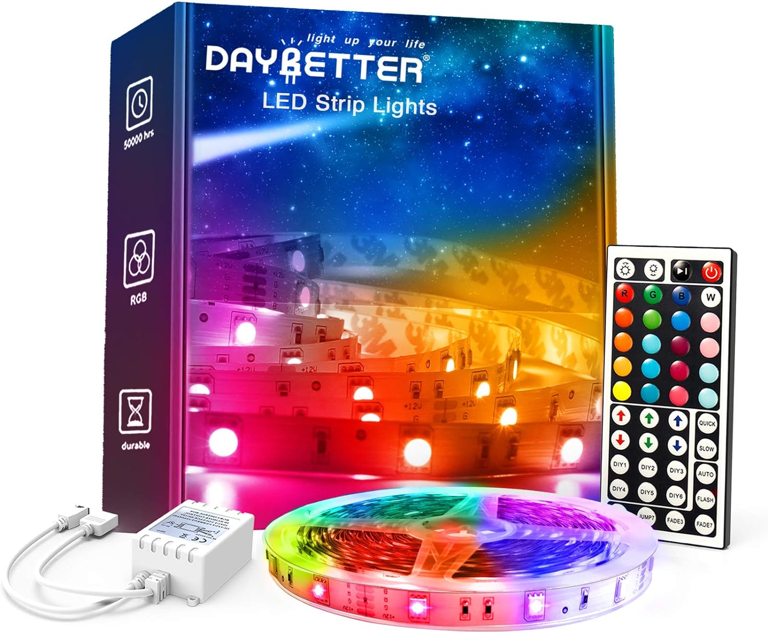 Bandeau LED RGB avec Télécommande