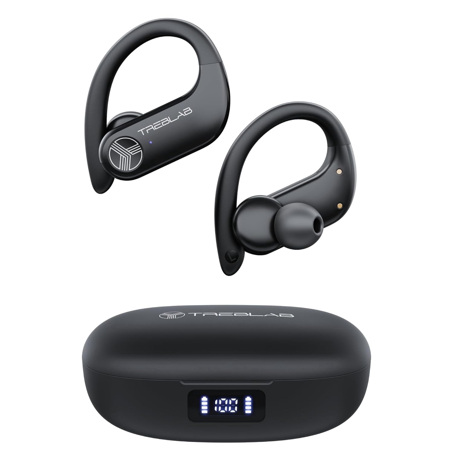 Écouteurs Bluetooth Étanches TREBLAB - Sport & Réduction de Bruit