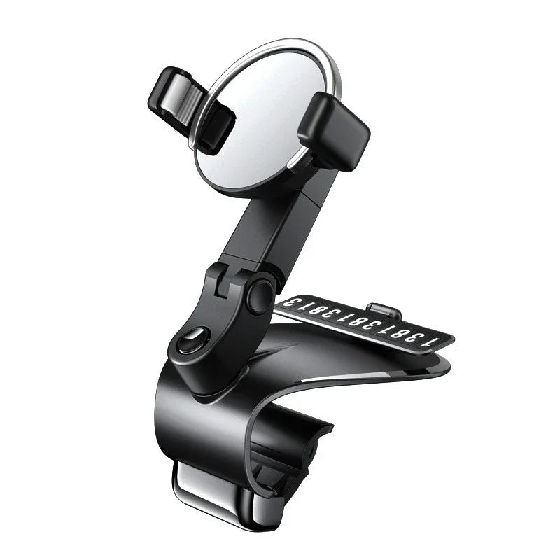 Universal 360 Rotating Cell Phone GPS Car Dashboard Mount Phone Holder Stand Hud Clip-On Cradle Phone Bracket Car Holder